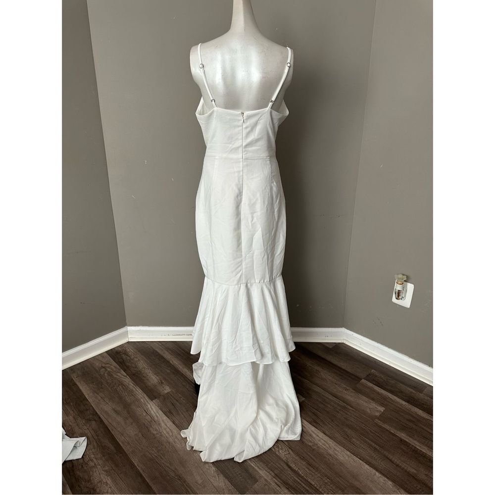 PATBO BO RUFFLE MAXI DRESS - Picture 6 of 8